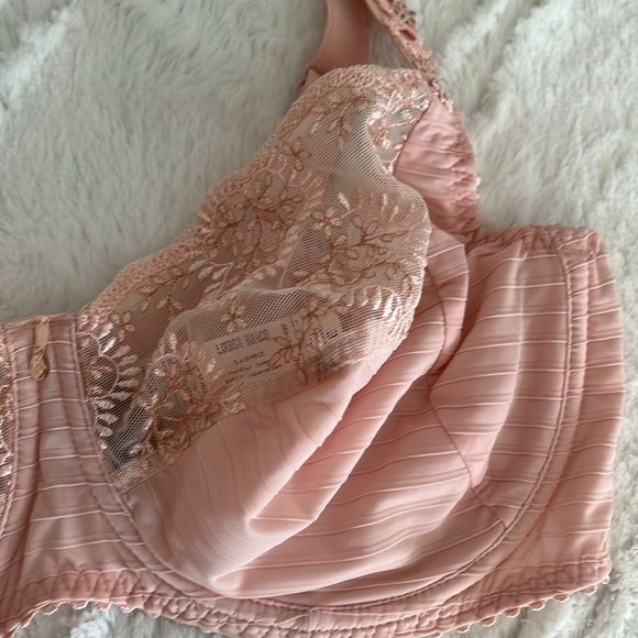 Louis Braco Paris 36E Unlined Wire Pink Bra - Picture 5 of 10